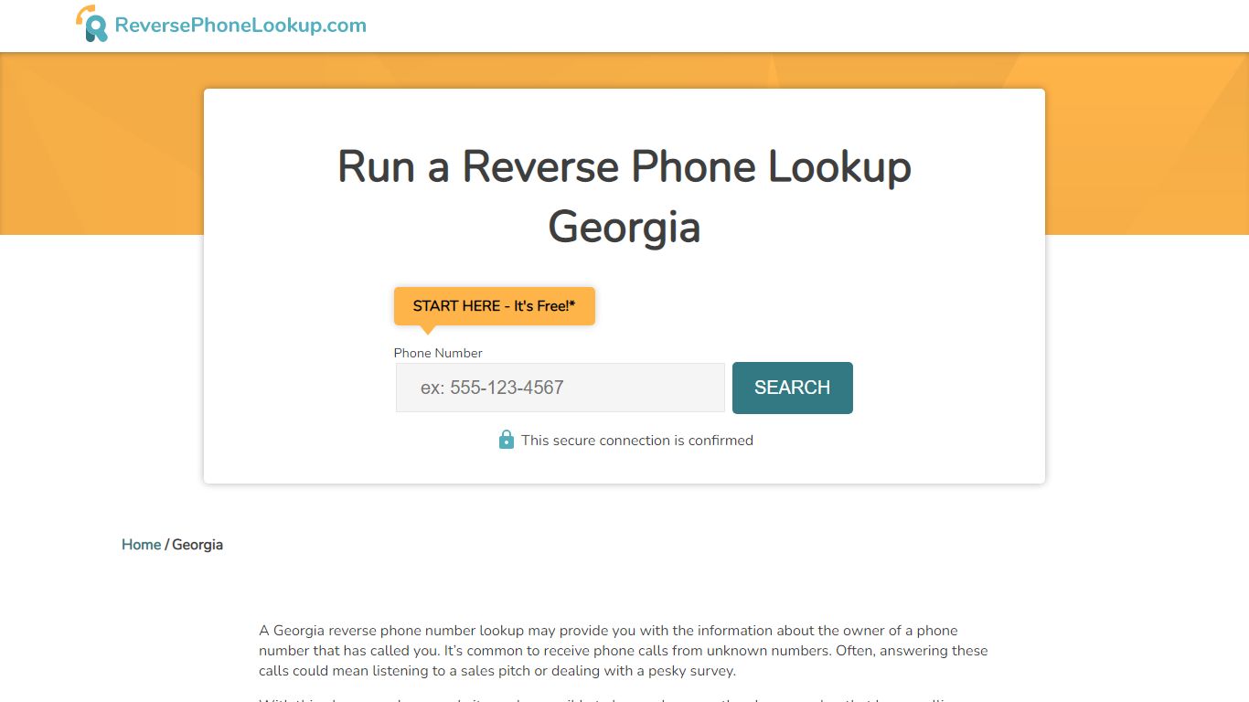 Georgia Reverse Phone Lookup - Search Numbers To Find The Owner