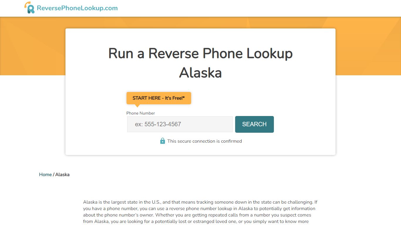 Alaska Reverse Phone Lookup - Search Numbers To Find The Owner